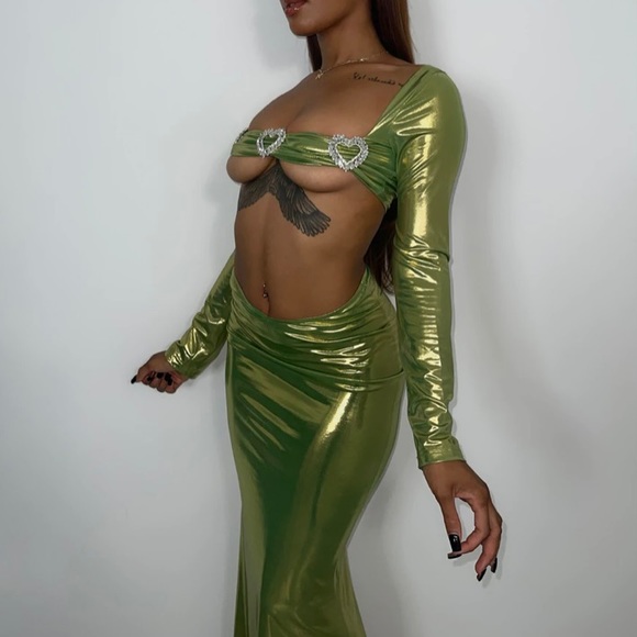 XS Tinker Bell Two Piece Set - Picture 4 of 4